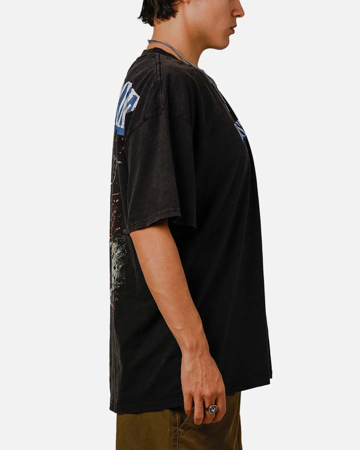 Goat Crew X DC Deathstroke Vintage T-Shirt Black Acidwash sold by Culture Kings product image thumbnail 4