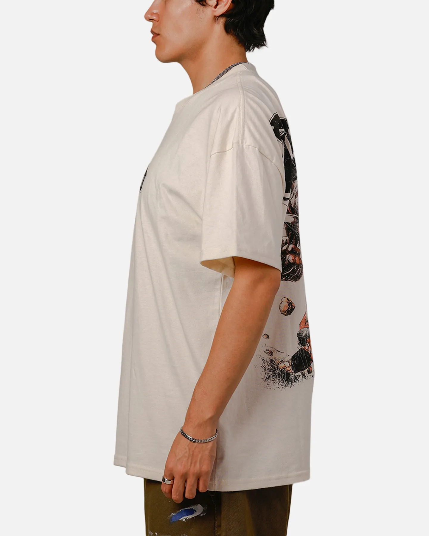 Goat Crew X DC Superman Darkseid Vintage T-Shirt Off White sold by Culture Kings product image thumbnail 5