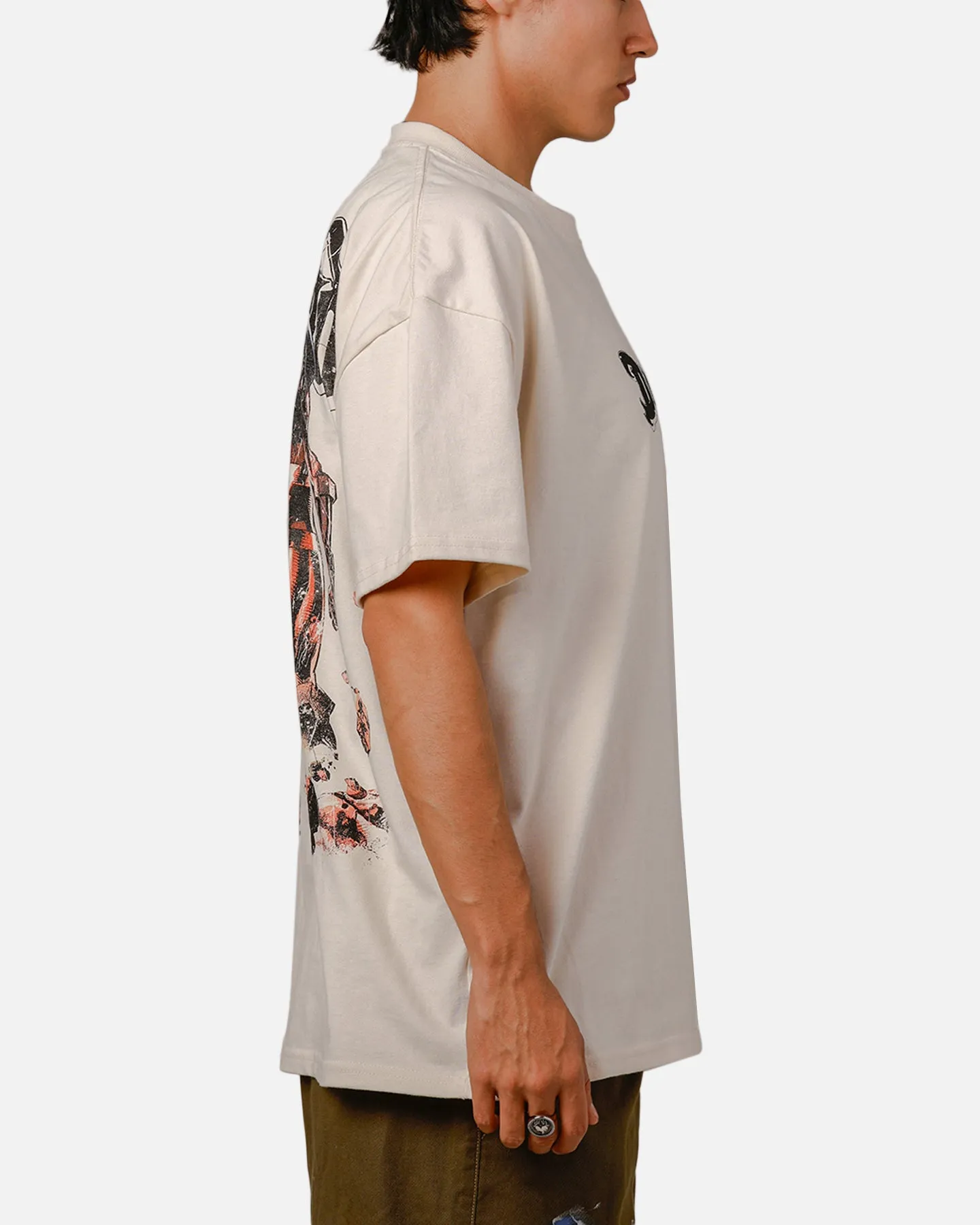 Goat Crew X DC Superman Darkseid Vintage T-Shirt Off White sold by Culture Kings product image thumbnail 4