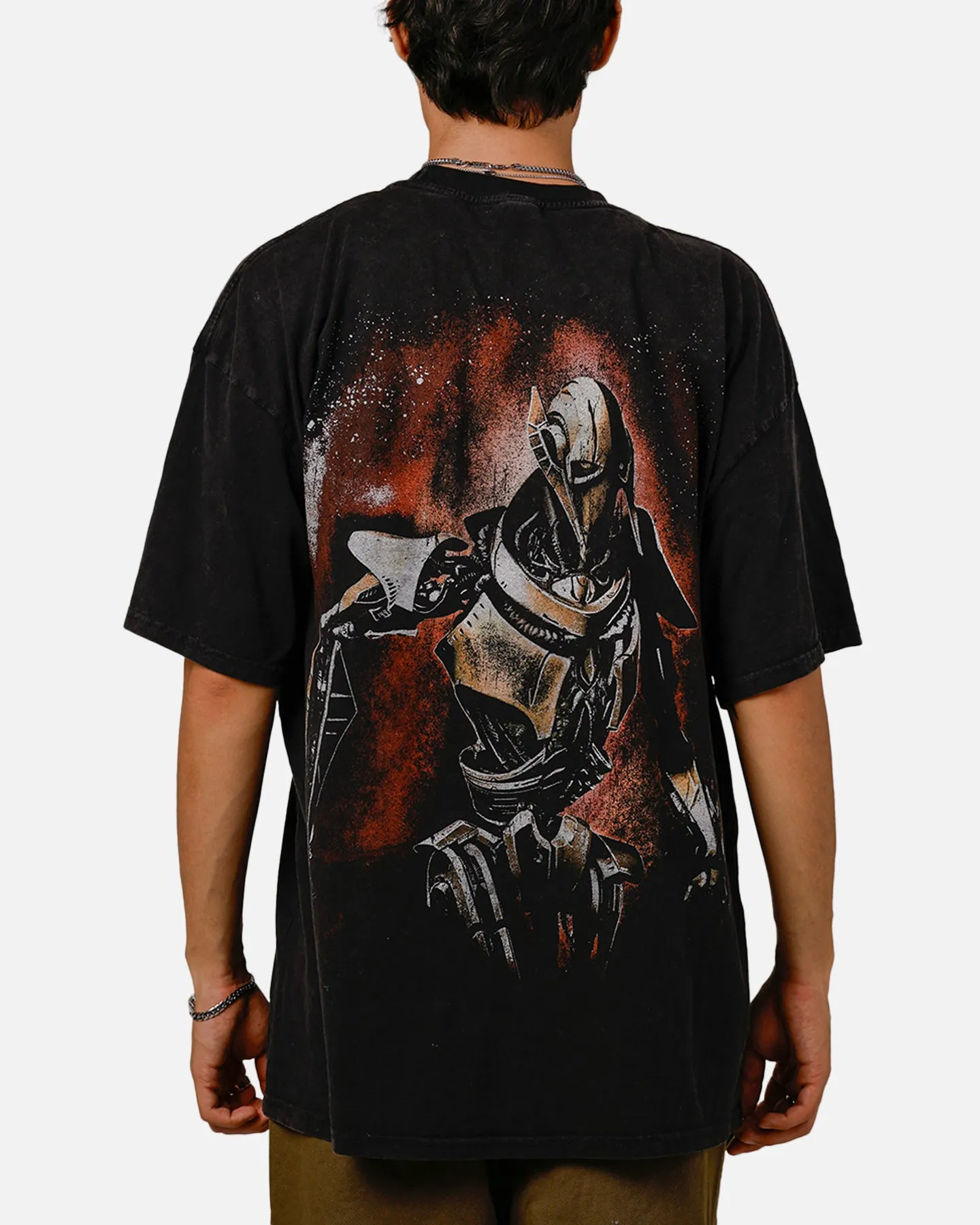 Goat Crew Star Wars Grevious Vintage T-Shirt Black Acidwash sold by Culture Kings product image thumbnail 2