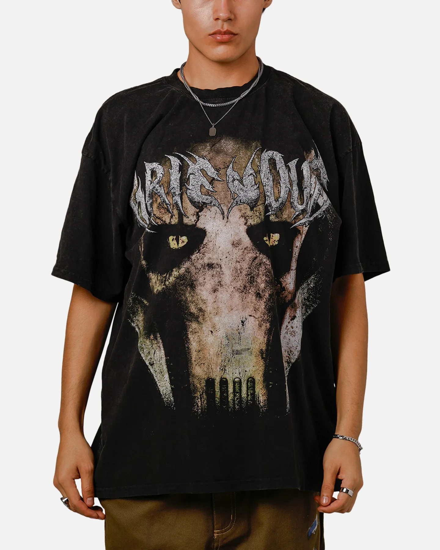 Goat Crew Star Wars Grevious Vintage T-Shirt Black Acidwash sold by Culture Kings