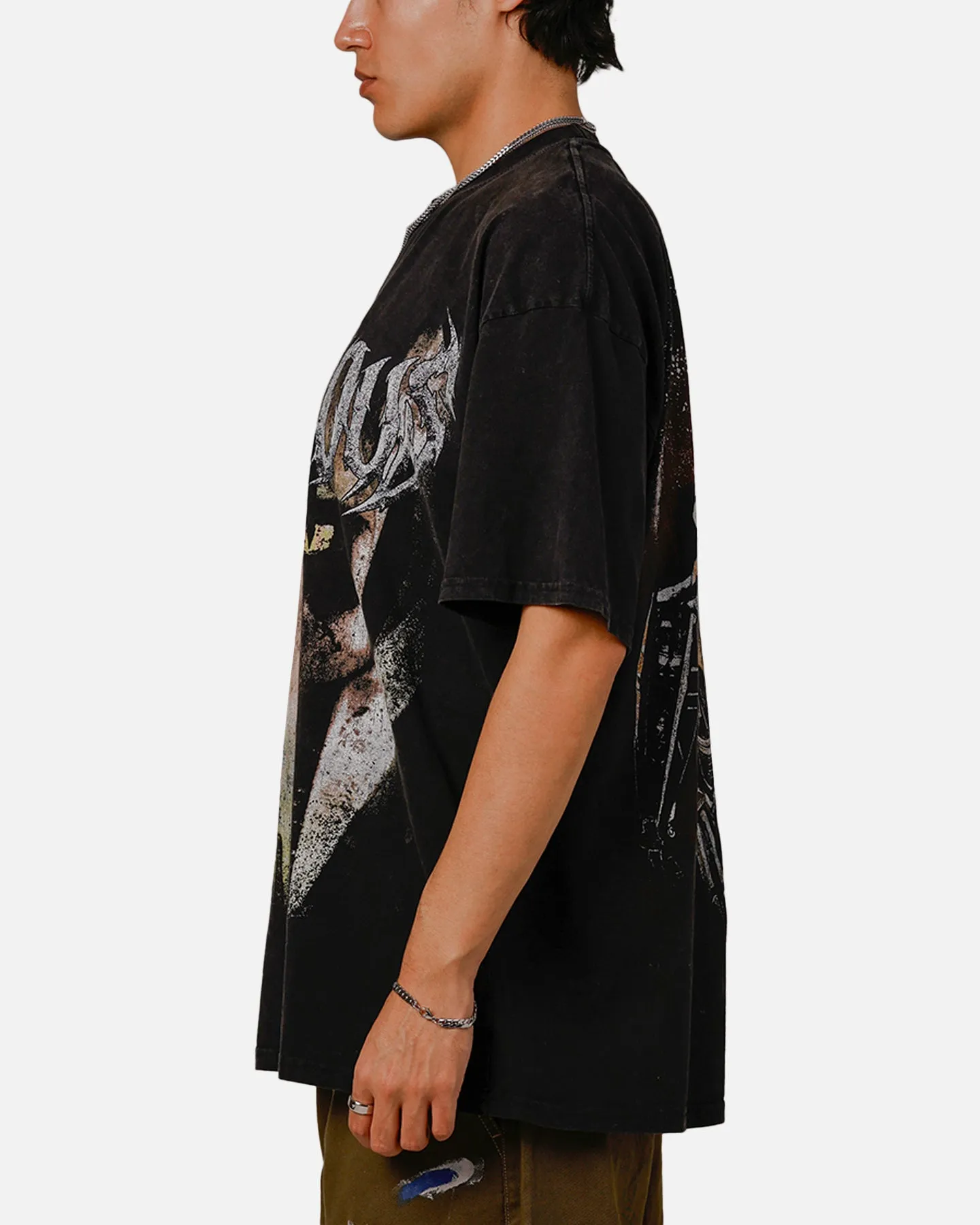 Goat Crew Star Wars Grevious Vintage T-Shirt Black Acidwash sold by Culture Kings product image thumbnail 5