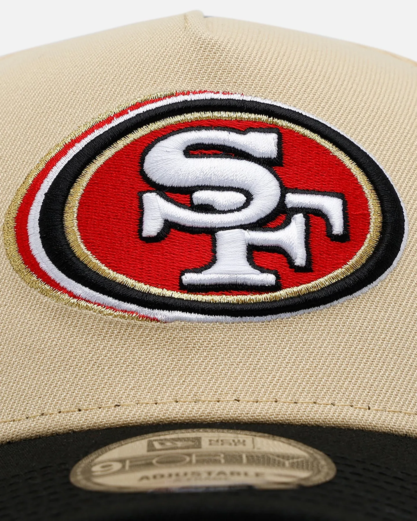 New Era San Francisco 49ers 'Cascade' 9FORTY A-Frame Snapback Official Team Colors sold by Culture Kings product image thumbnail 5