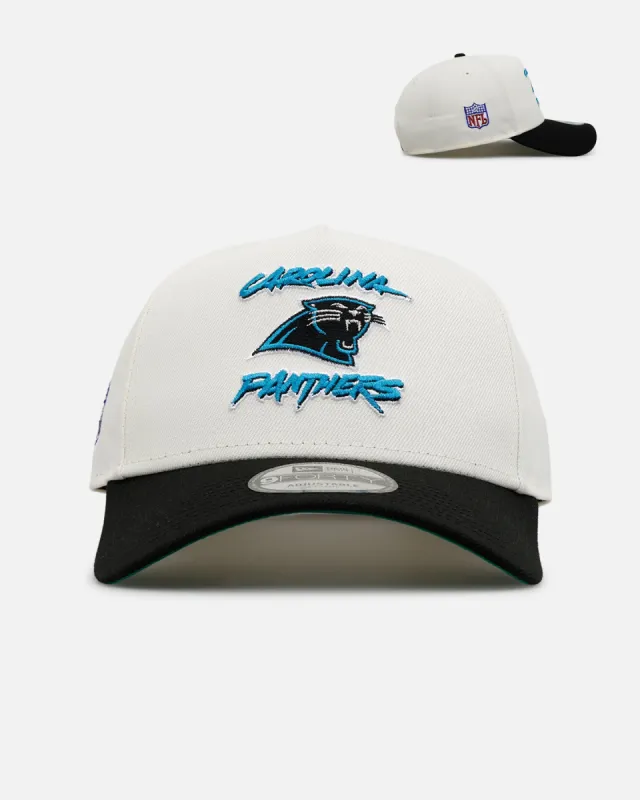 New Era Carolina Panthers 'Throwback Bowl' 9FORTY A-Frame Snapback Chrome/OTC sold by Culture Kings