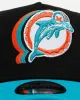 New Era Miami Dolphins 'Cascade' 9FORTY A-Frame Snapback Black sold by Culture Kings