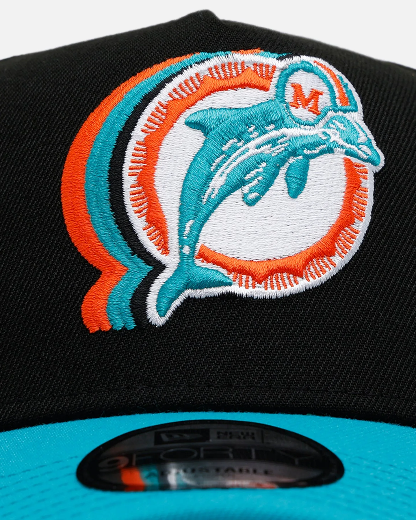 New Era Miami Dolphins 'Cascade' 9FORTY A-Frame Snapback Black sold by Culture Kings product image thumbnail 5