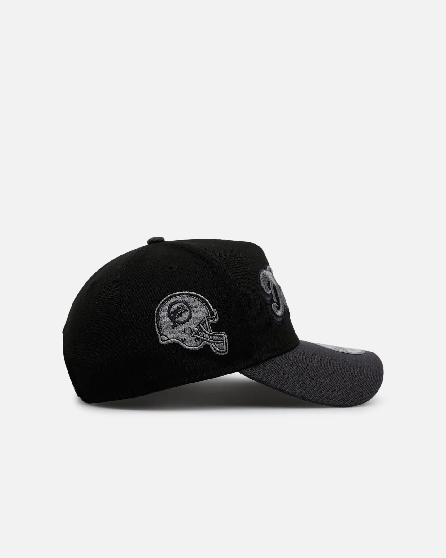 New Era Miami Dolphins 'Stealth' 9FORTY A-Frame Snapback Black/Charcoal sold by Culture Kings product image thumbnail 3