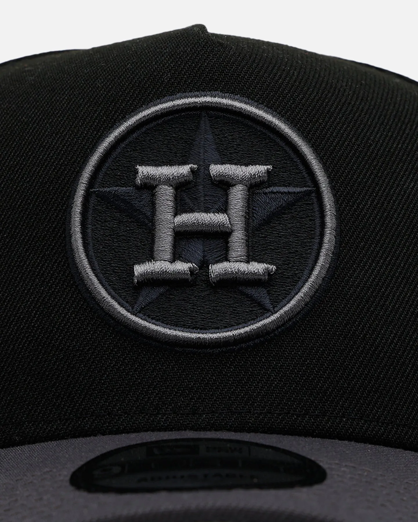 New Era Houston Astros 'Stealth' 9FORTY A-Frame Snapback Black/Charcoal sold by Culture Kings product image thumbnail 5