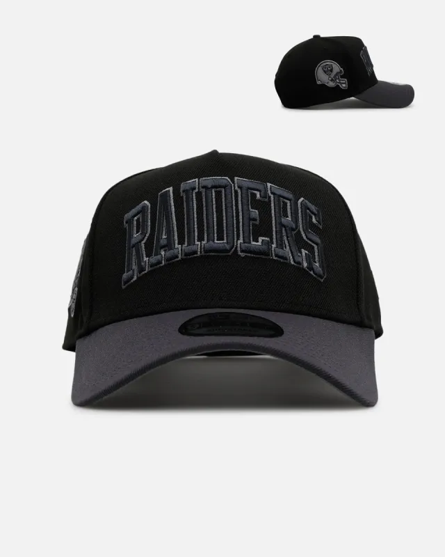 New Era Las Vegas Raiders 'Stealth' 9FORTY A-Frame Snapback Black/Charcoal made by New Era