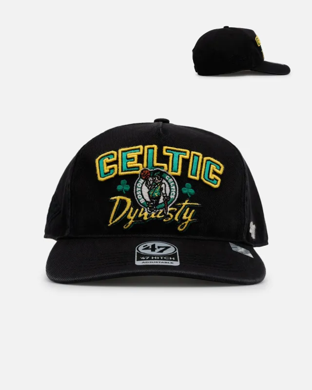 47 Brand Boston Celtics 'NBA Trophy Case' Premium Hitch Snapback Black sold by Culture Kings