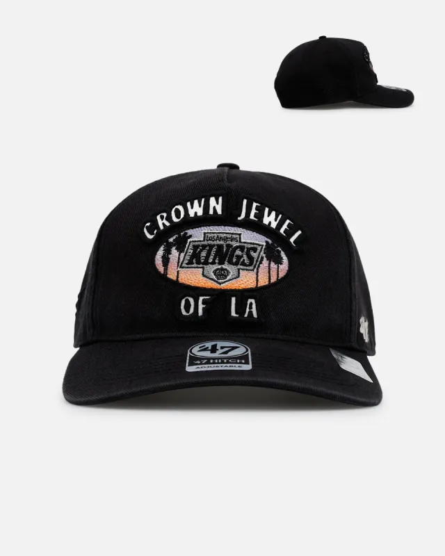 47 Brand Los Angeles Kings 'NHL Trophy Case' Premium Hitch Snapback Black sold by Culture Kings