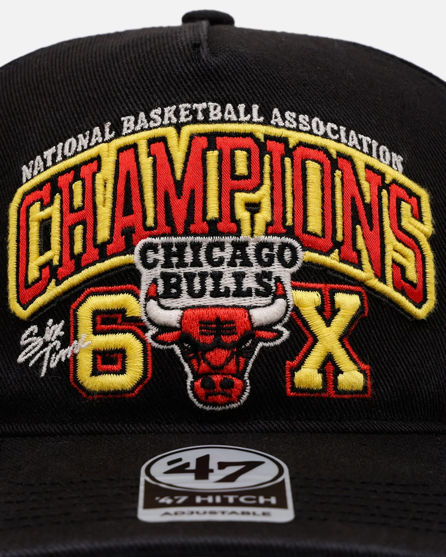 47 Brand Chicago Bulls 'NBA Trophy Case' Premium Hitch Snapback Black sold by Culture Kings product image thumbnail 5