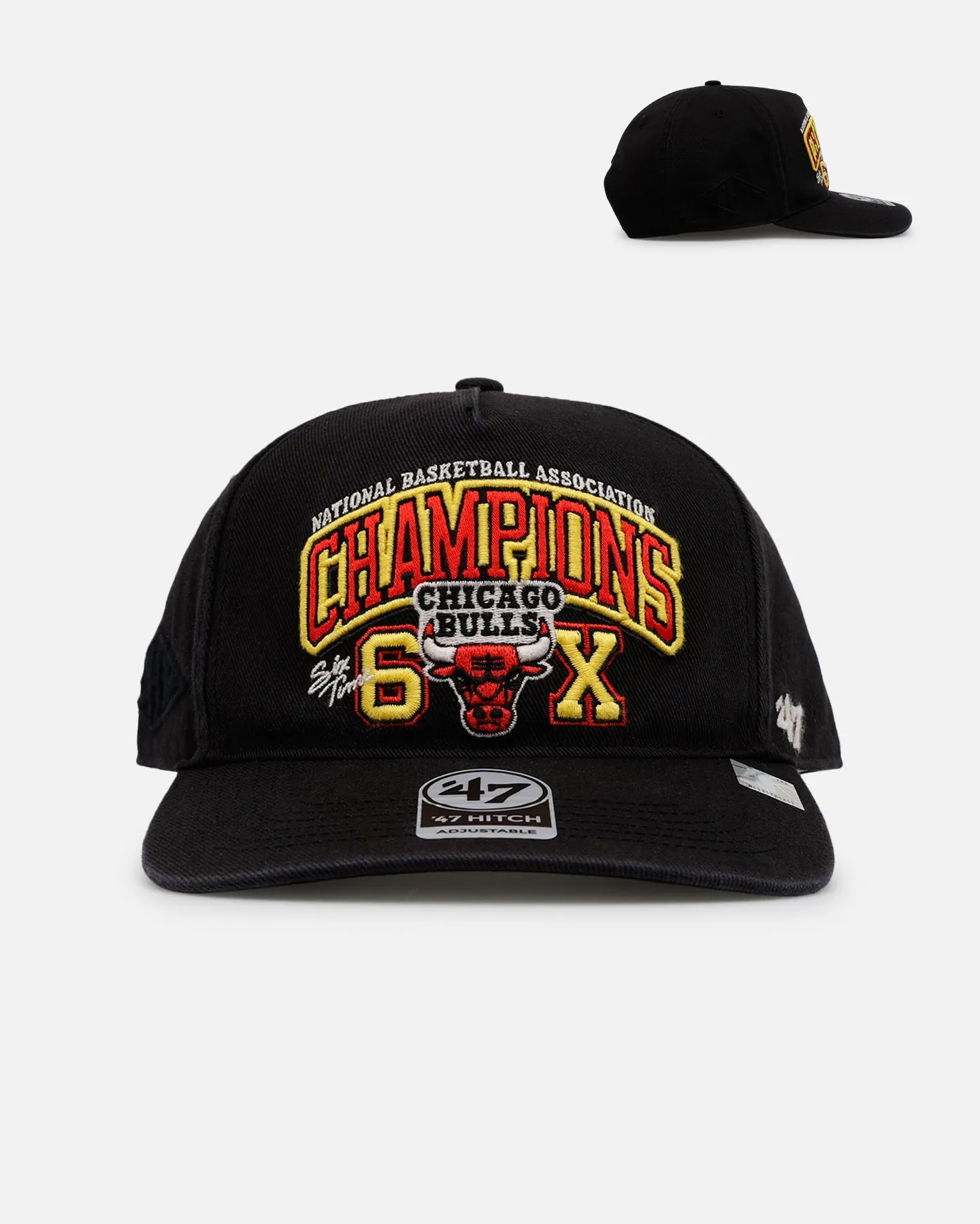 47 Brand Chicago Bulls 'NBA Trophy Case' Premium Hitch Snapback Black sold by Culture Kings
