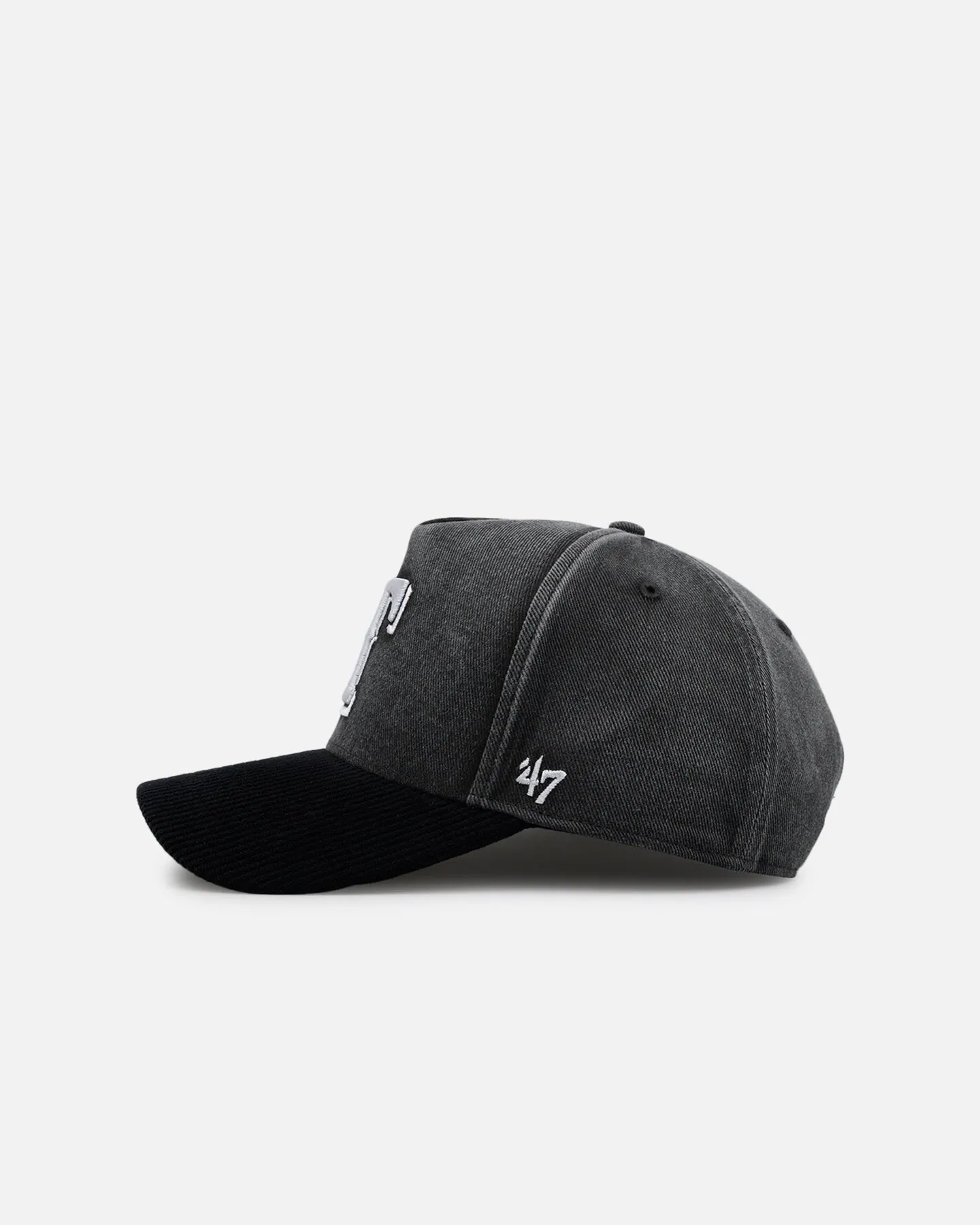47 Brand Texas Rangers 'Apollo Corduroy' Offside DT Snapback Black sold by Culture Kings product image thumbnail 5