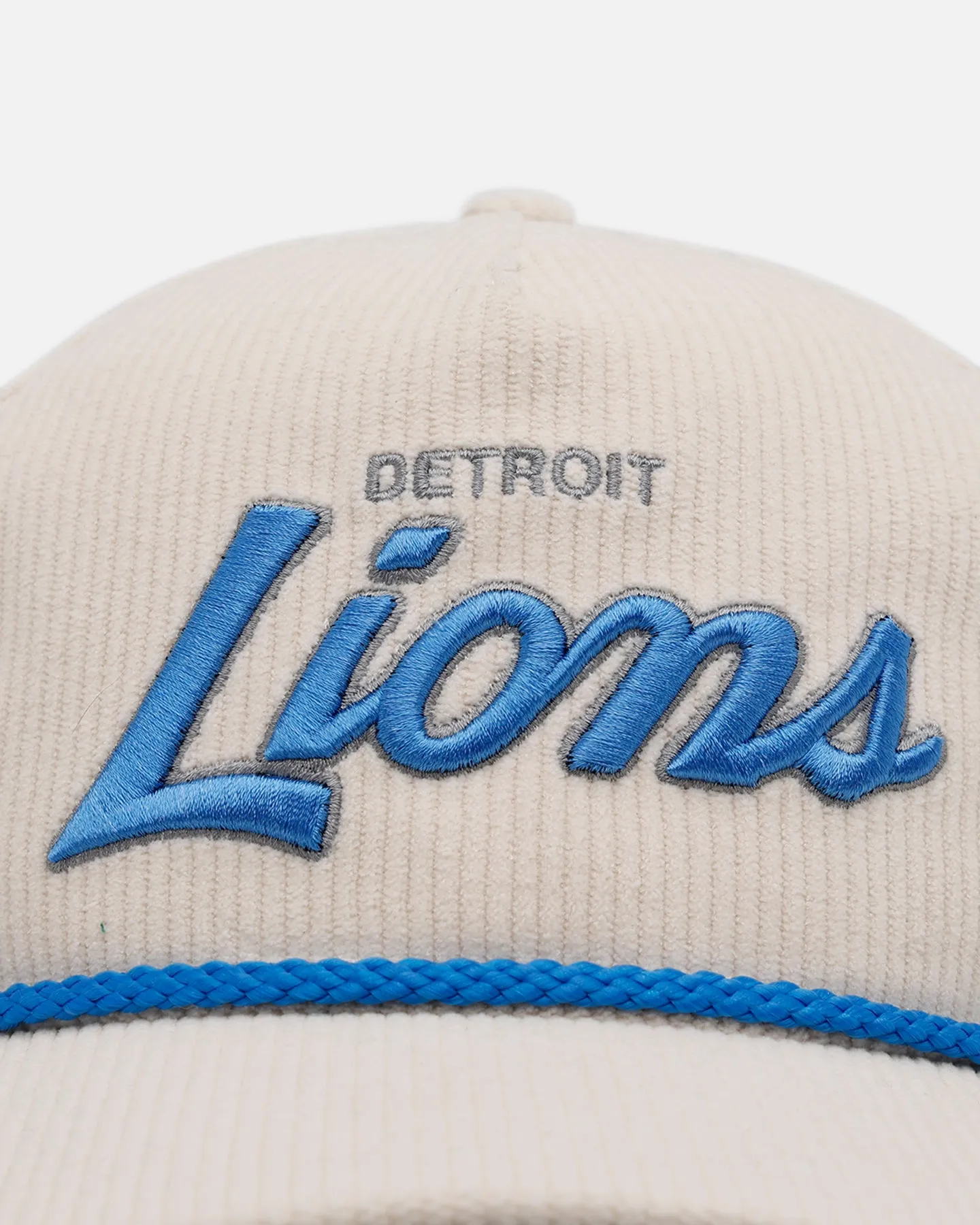 47 Brand Detroit Lions 'Natural Script' Premium Hitch Corduroy Snapback Natural sold by Culture Kings product image thumbnail 5