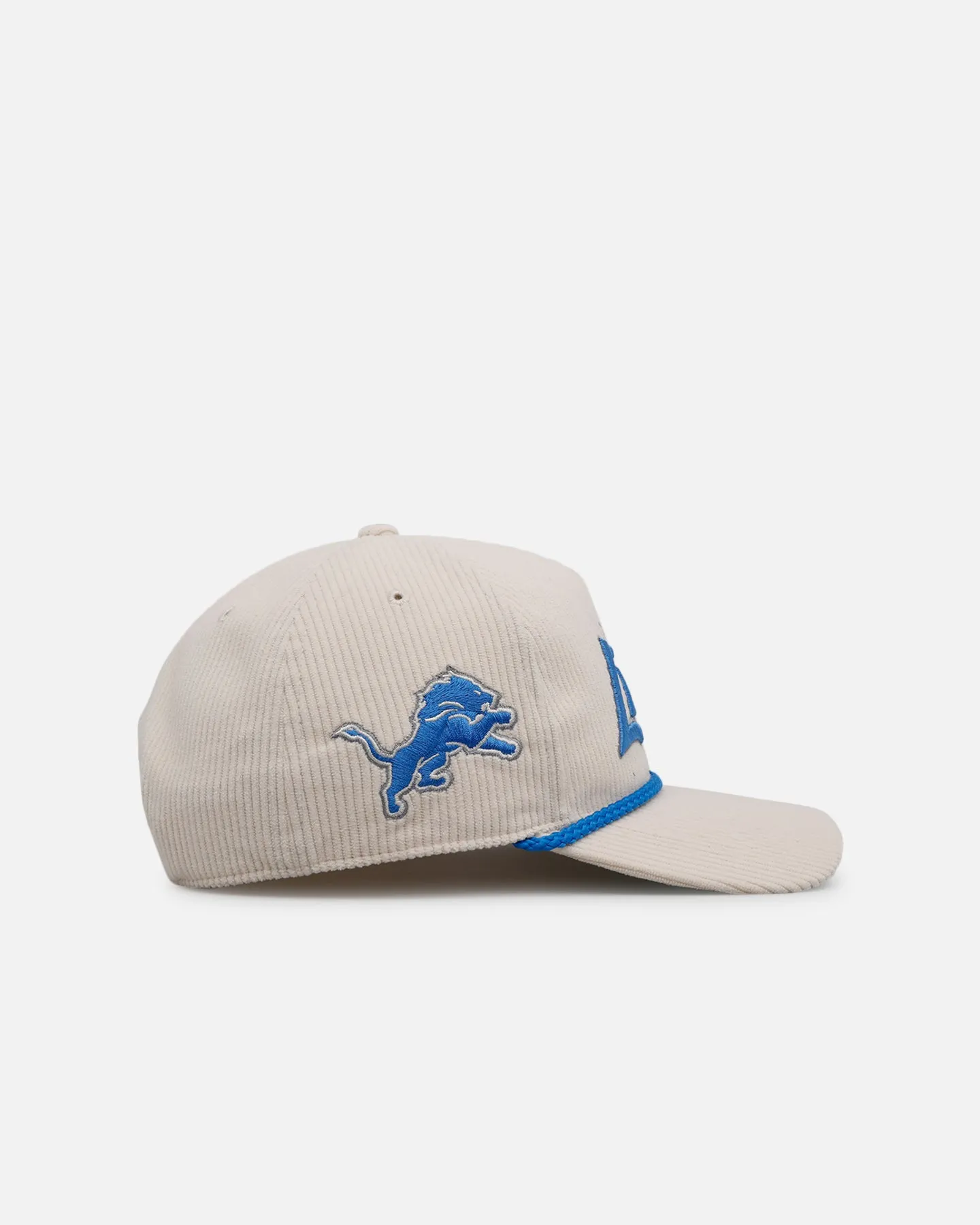 47 Brand Detroit Lions 'Natural Script' Premium Hitch Corduroy Snapback Natural sold by Culture Kings product image thumbnail 4