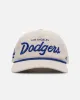 47 Brand Los Angeles Dodgers 'Natural Script' Premium Hitch Corduroy Snapback Natural sold by Culture Kings