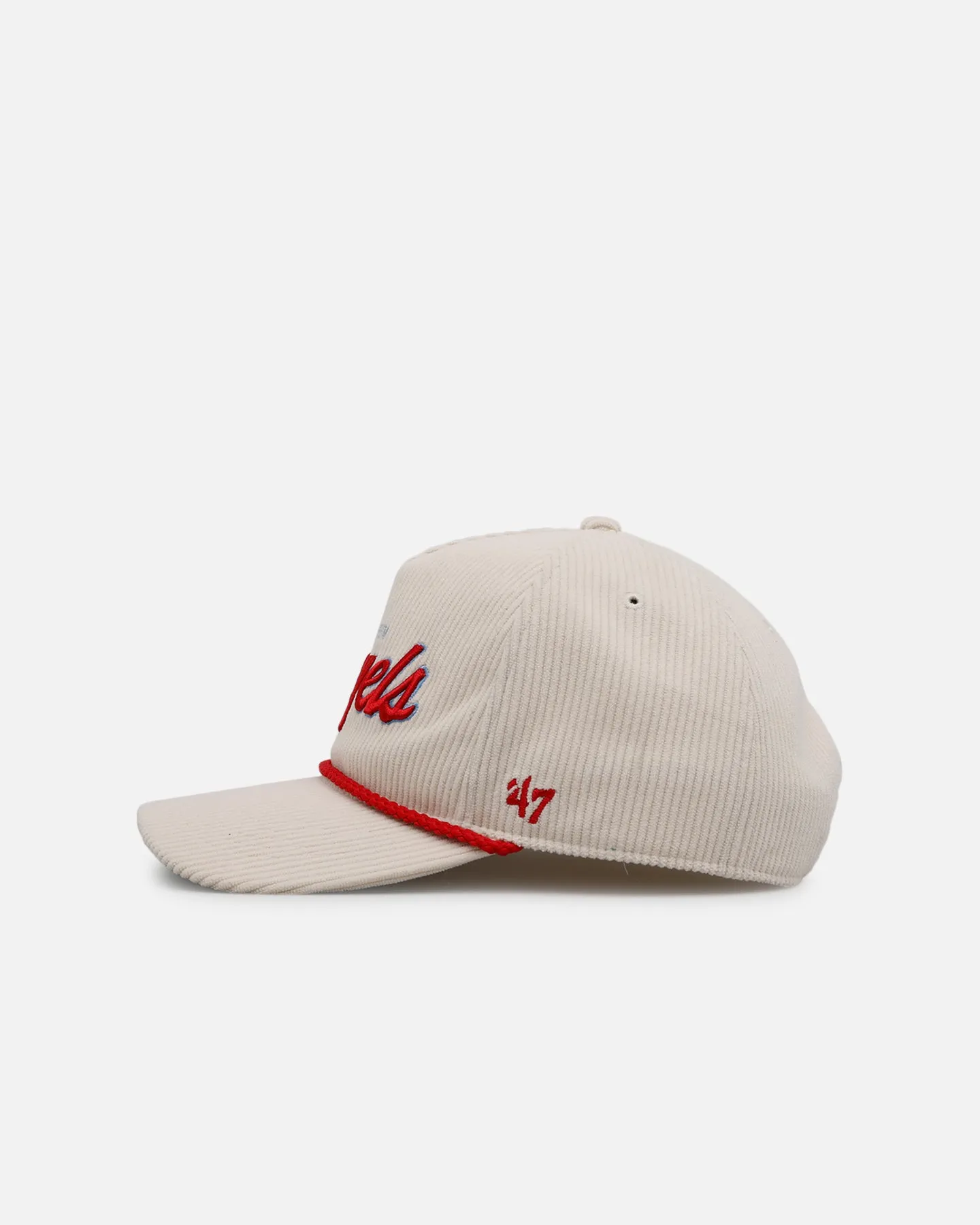 47 Brand Anaheim Angels 'Natural Script' Premium Hitch Corduroy Snapback Natural sold by Culture Kings product image thumbnail 5