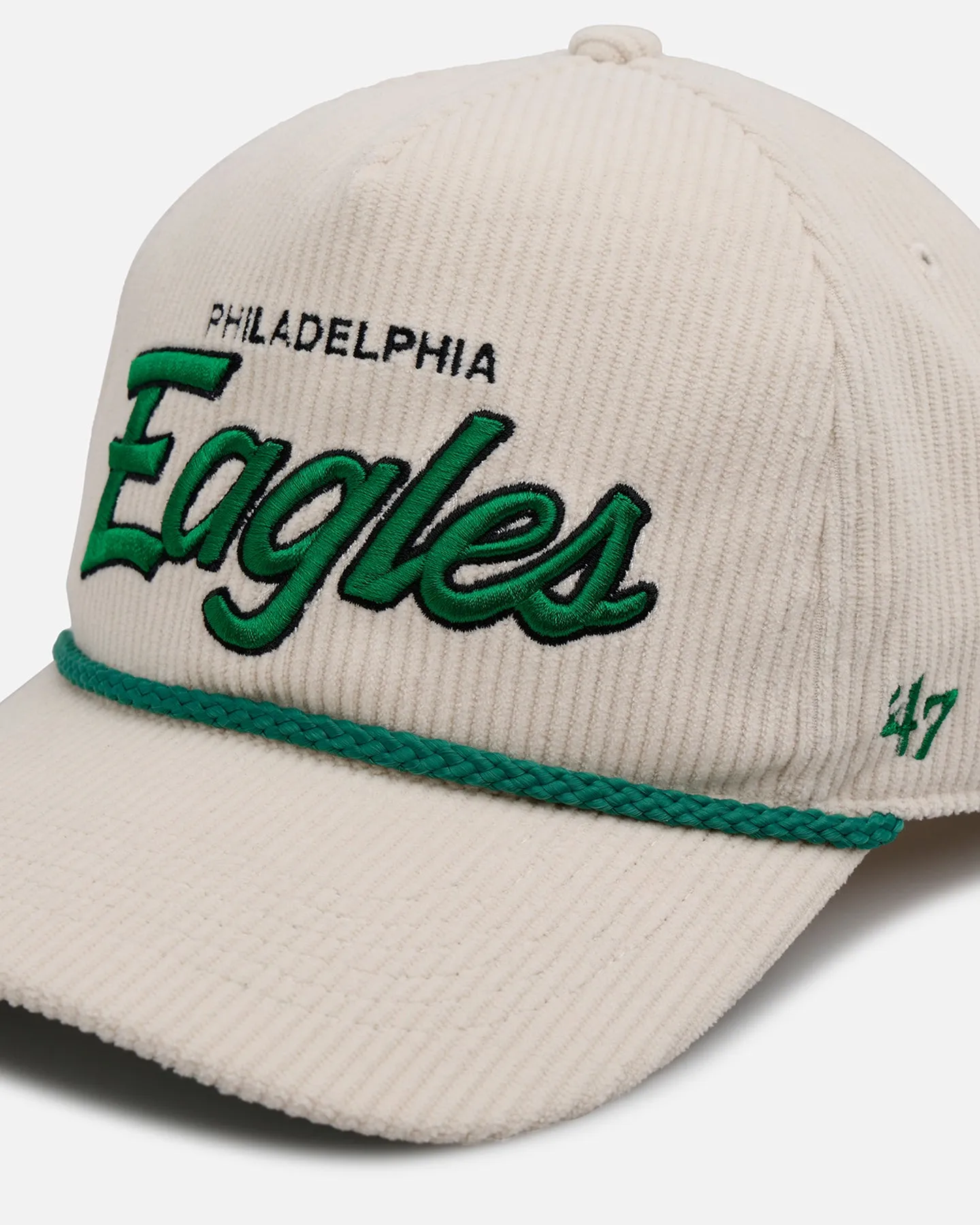 47 Brand Philadelphia Eagles 'Natural Script' Premium Hitch Corduroy Snapback Natural sold by Culture Kings product image thumbnail 2