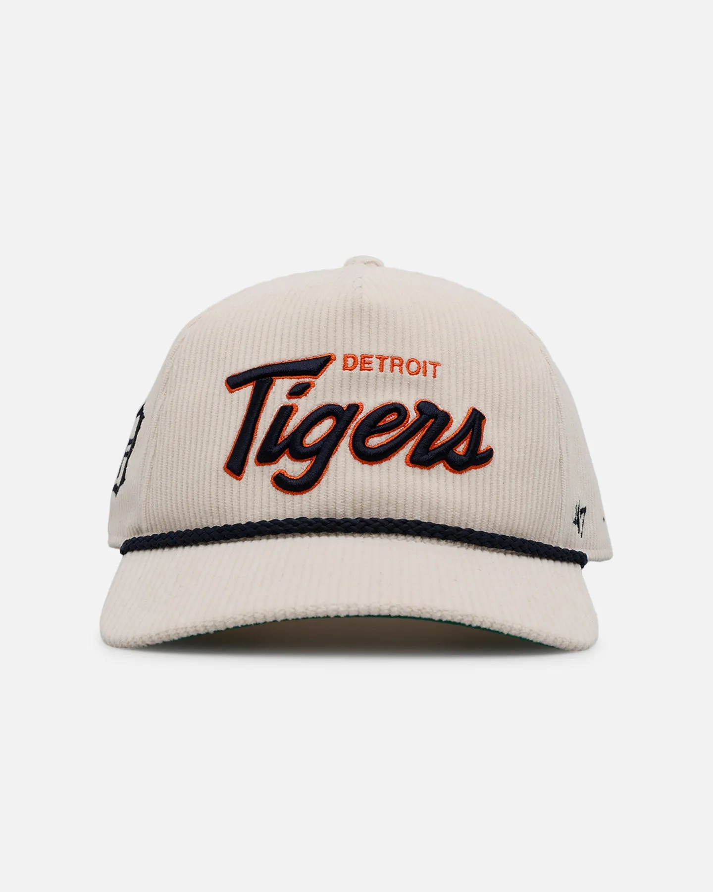 47 Brand Detroit Tigers 'Natural Script' Premium Hitch Corduroy Snapback Natural sold by Culture Kings