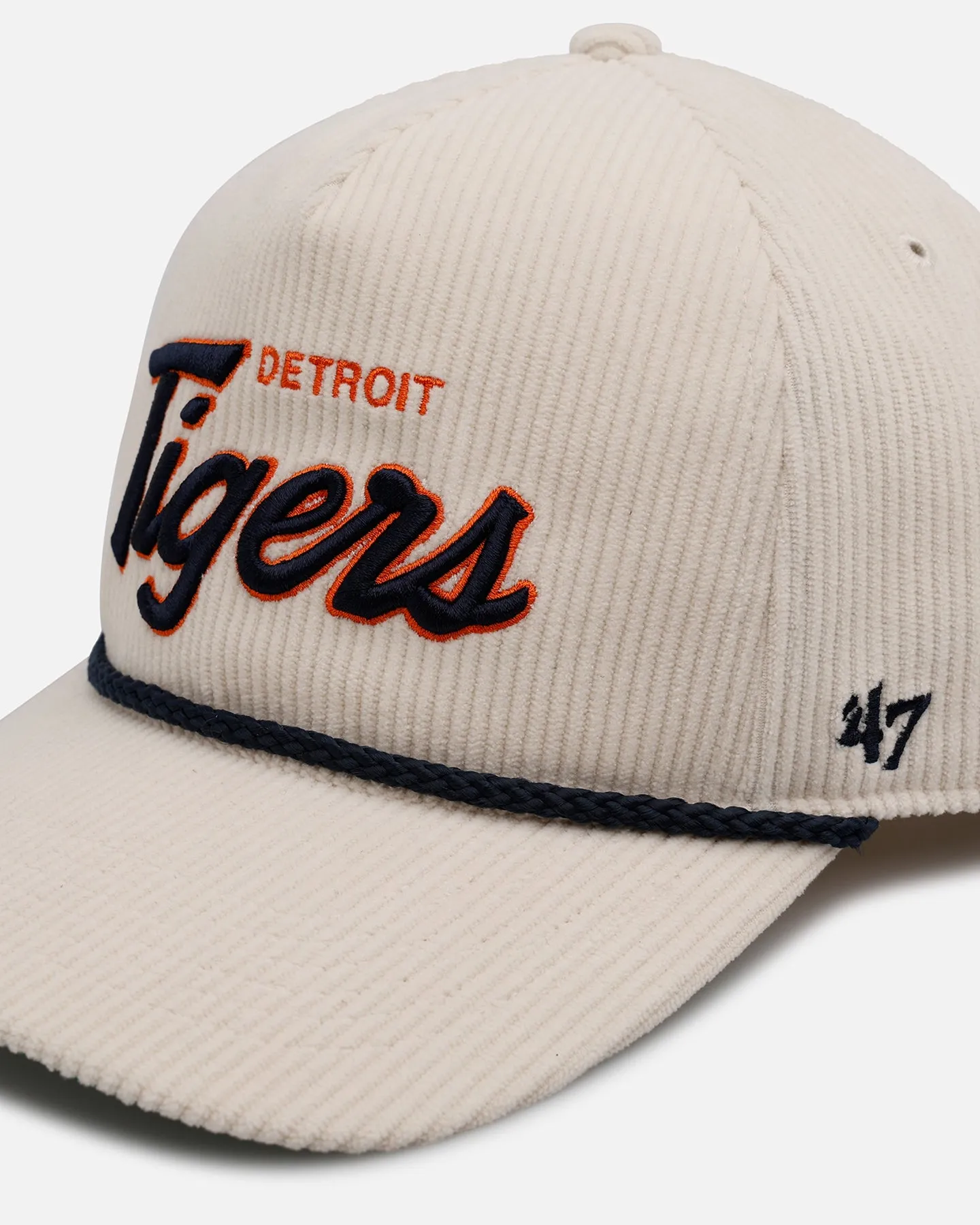47 Brand Detroit Tigers 'Natural Script' Premium Hitch Corduroy Snapback Natural sold by Culture Kings product image thumbnail 2