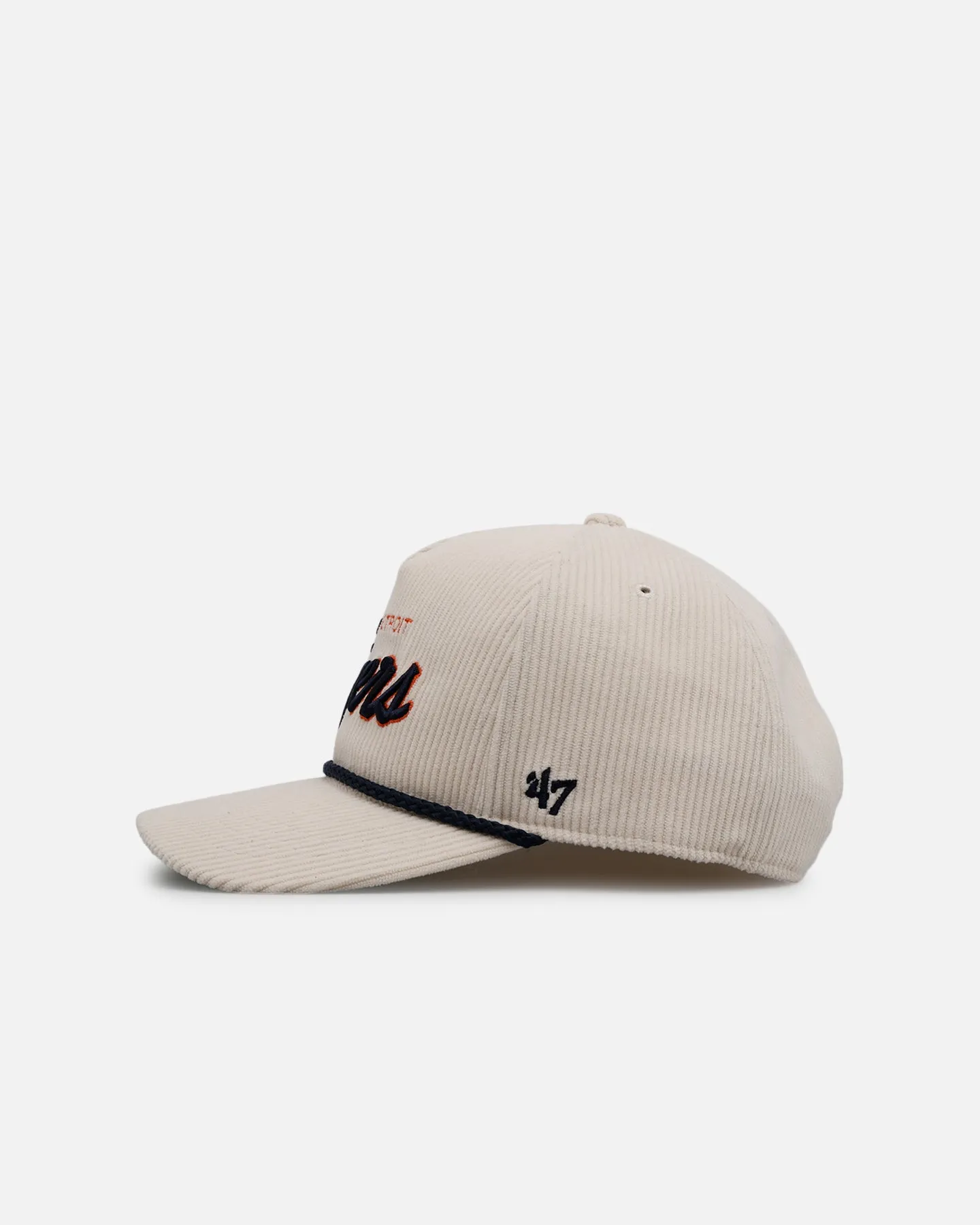 47 Brand Detroit Tigers 'Natural Script' Premium Hitch Corduroy Snapback Natural sold by Culture Kings product image thumbnail 5
