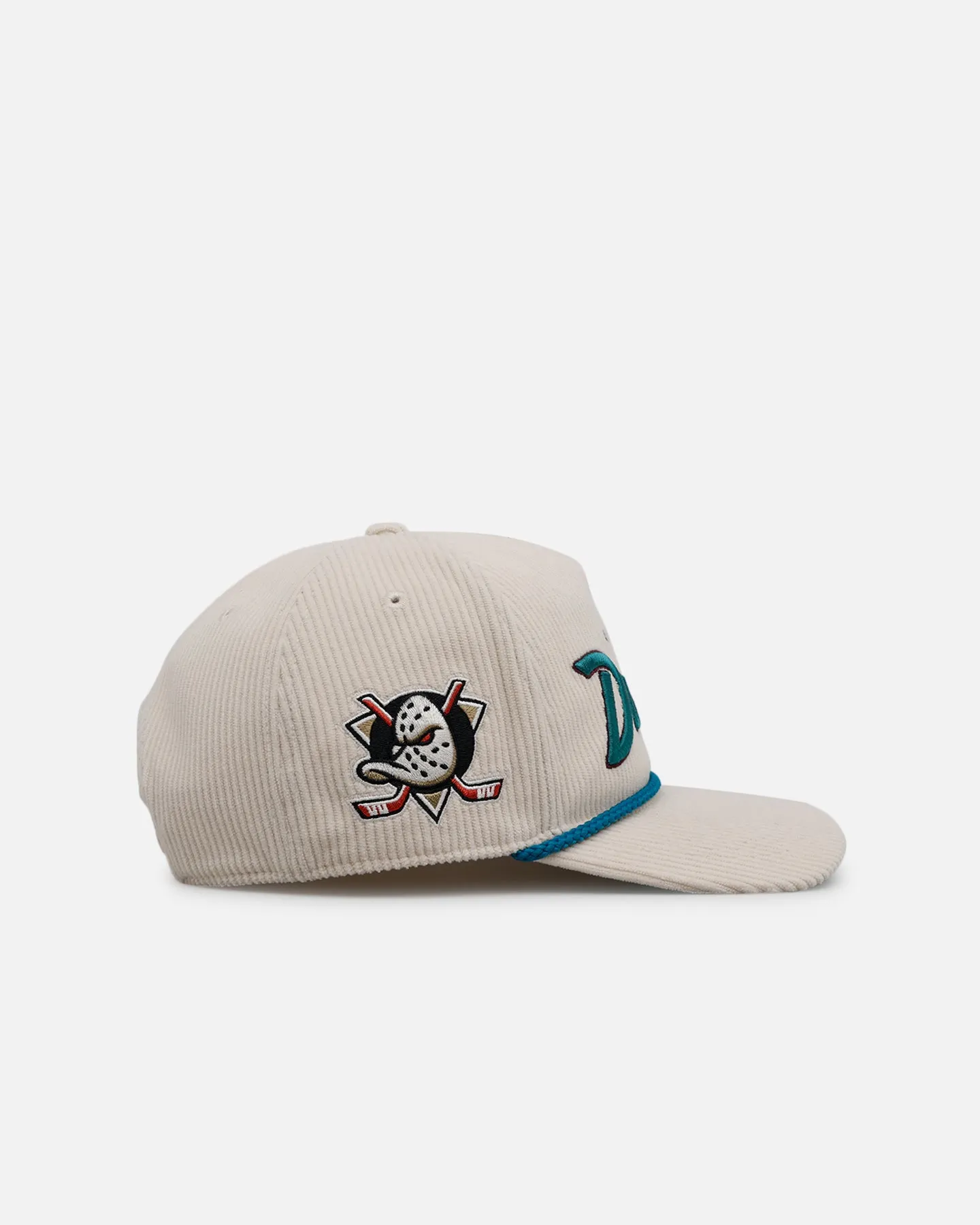 47 Brand Anaheim Ducks 'Natural Script' Premium Hitch Corduroy Snapback Natural sold by Culture Kings product image thumbnail 4