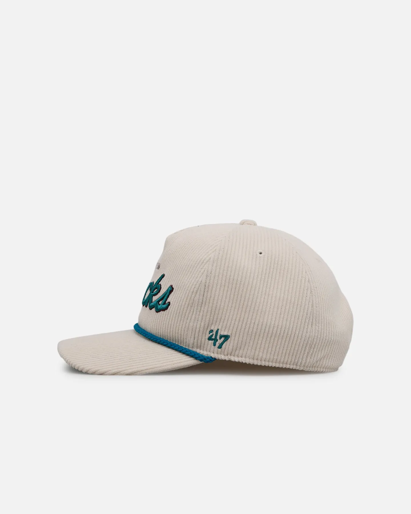 47 Brand Anaheim Ducks 'Natural Script' Premium Hitch Corduroy Snapback Natural sold by Culture Kings product image thumbnail 5