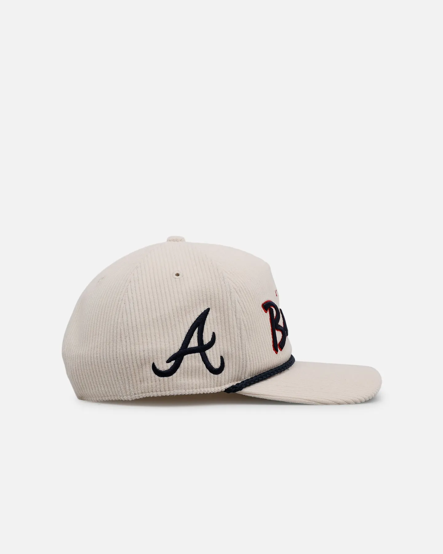 47 Brand Atlanta Braves 'Natural Script' Premium Hitch Corduroy Snapback Natural sold by Culture Kings product image thumbnail 4