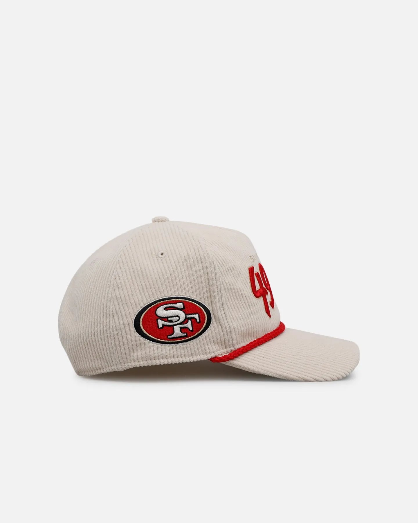 47 Brand San Francisco 49ers 'Natural Script' Premium Hitch Corduroy Snapback Natural sold by Culture Kings product image thumbnail 4