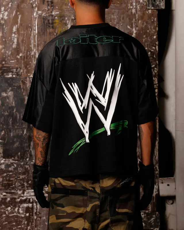 Loiter X WWE Wrestle Mania Training Jersey Black sold by Culture Kings