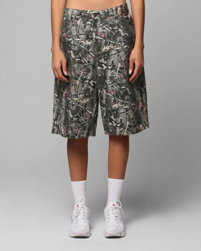 Loiter Collateral Jorts Real Tree Camo sold by Culture Kings