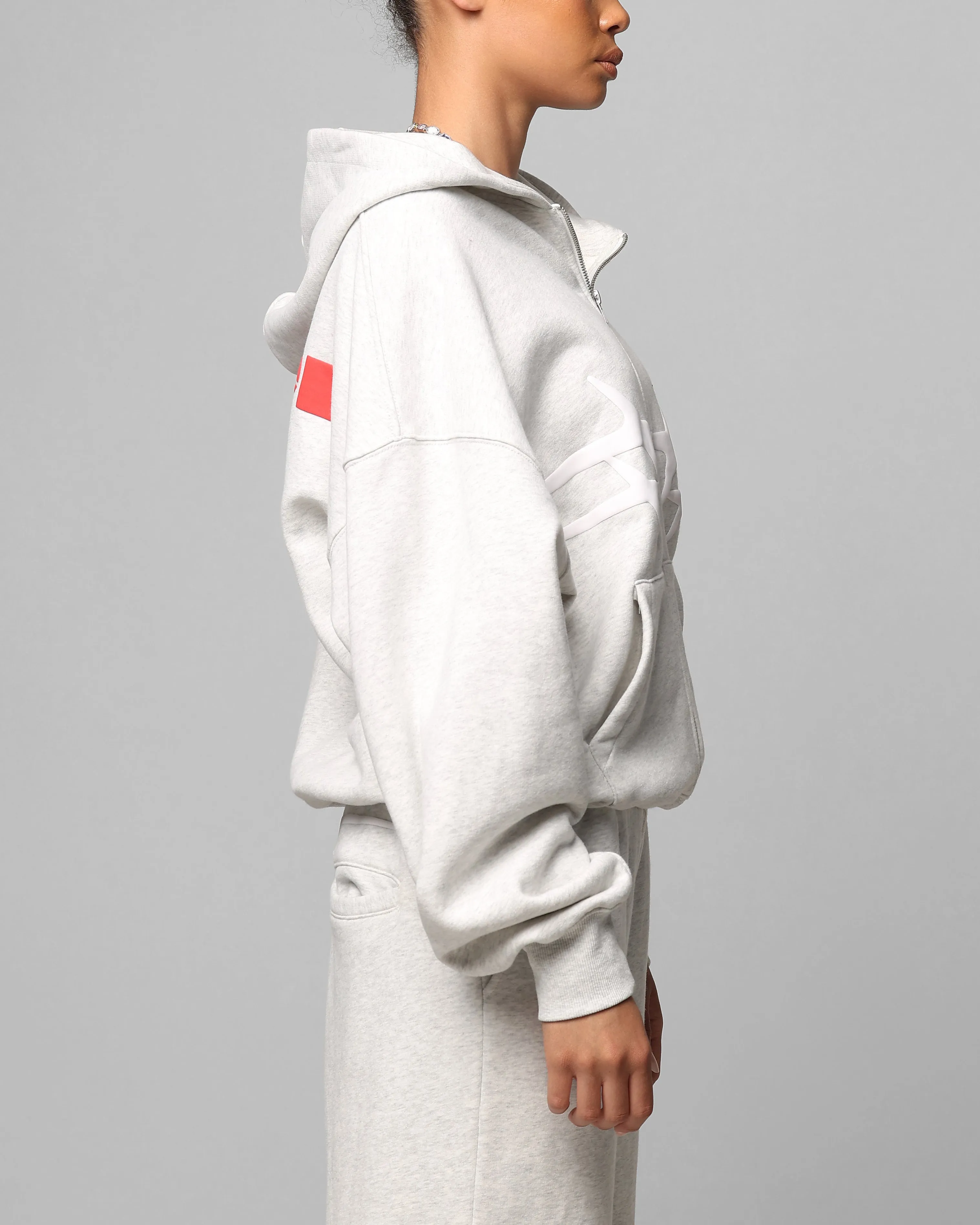 Loiter Celestial Full Zip Hoodie Light Grey Marl sold by Culture Kings product image thumbnail 5