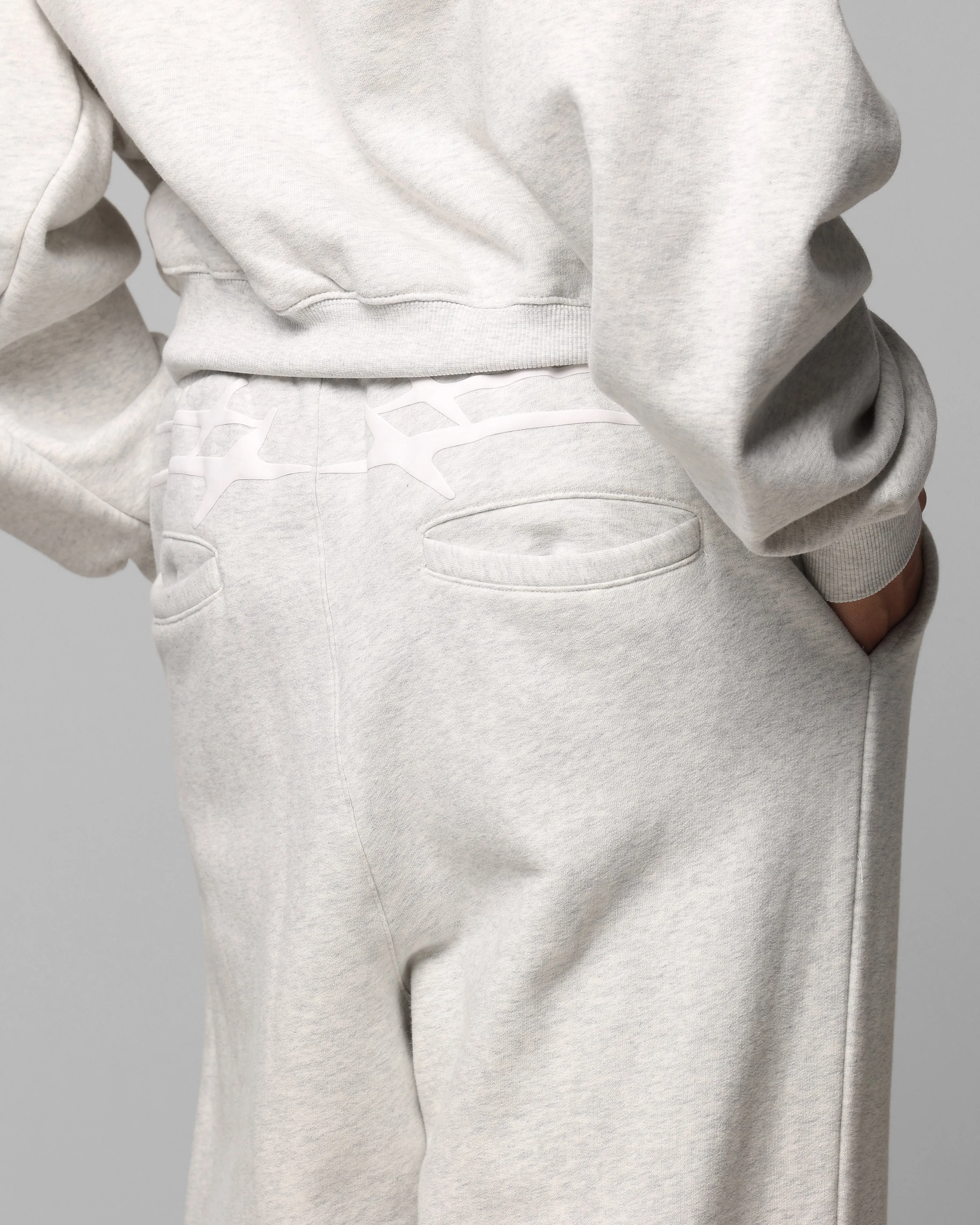 Loiter Celestial Sweat Pants Light Grey Marl sold by Culture Kings product image thumbnail 4