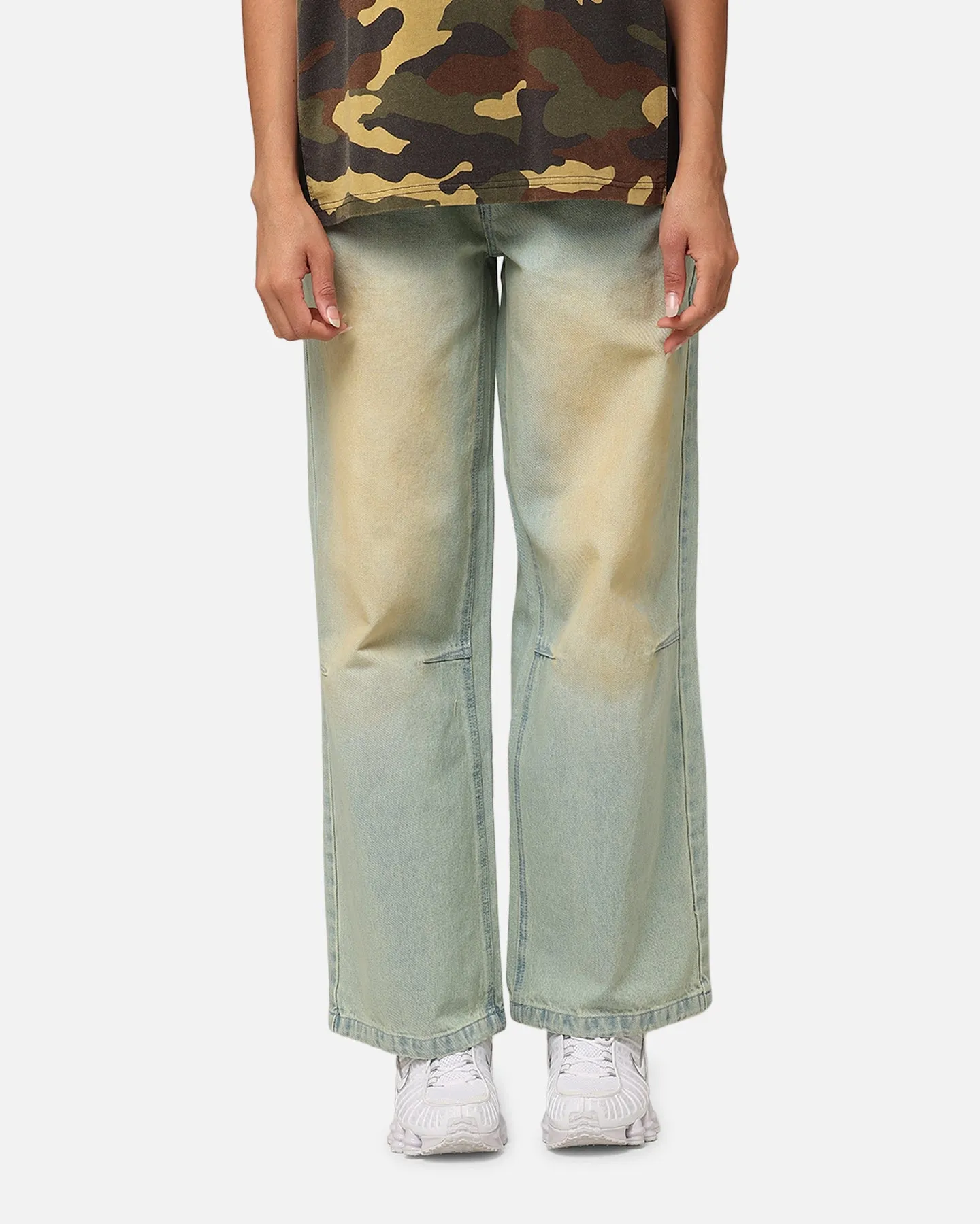 Saint Morta Amplus Jeans Blue\Yellow sold by Culture Kings