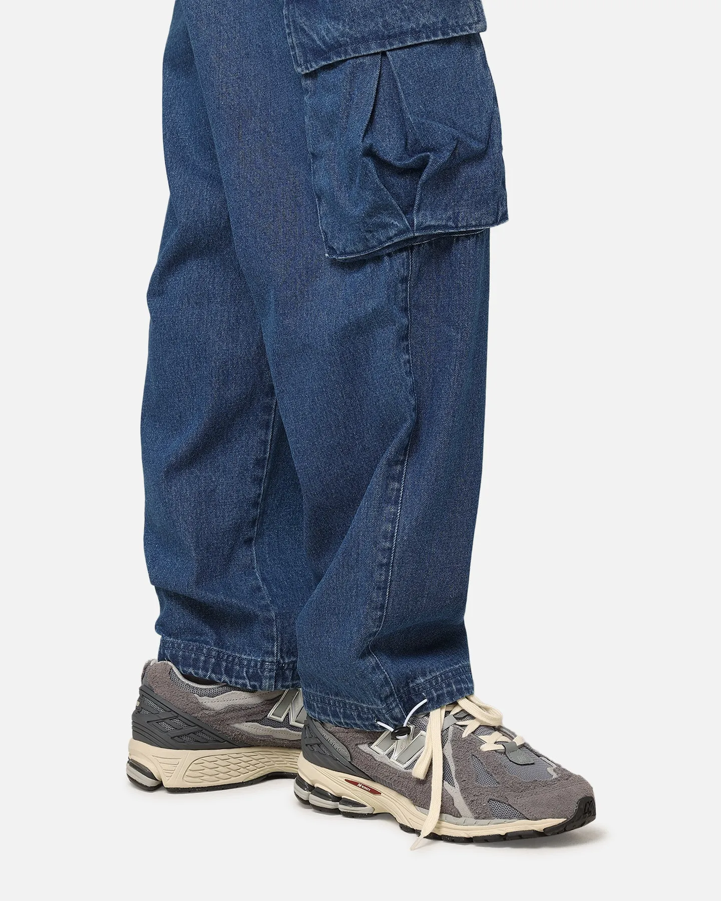 Carre Denim Superior Cargo Joggers Mid Blue Denim sold by Culture Kings product image thumbnail 4