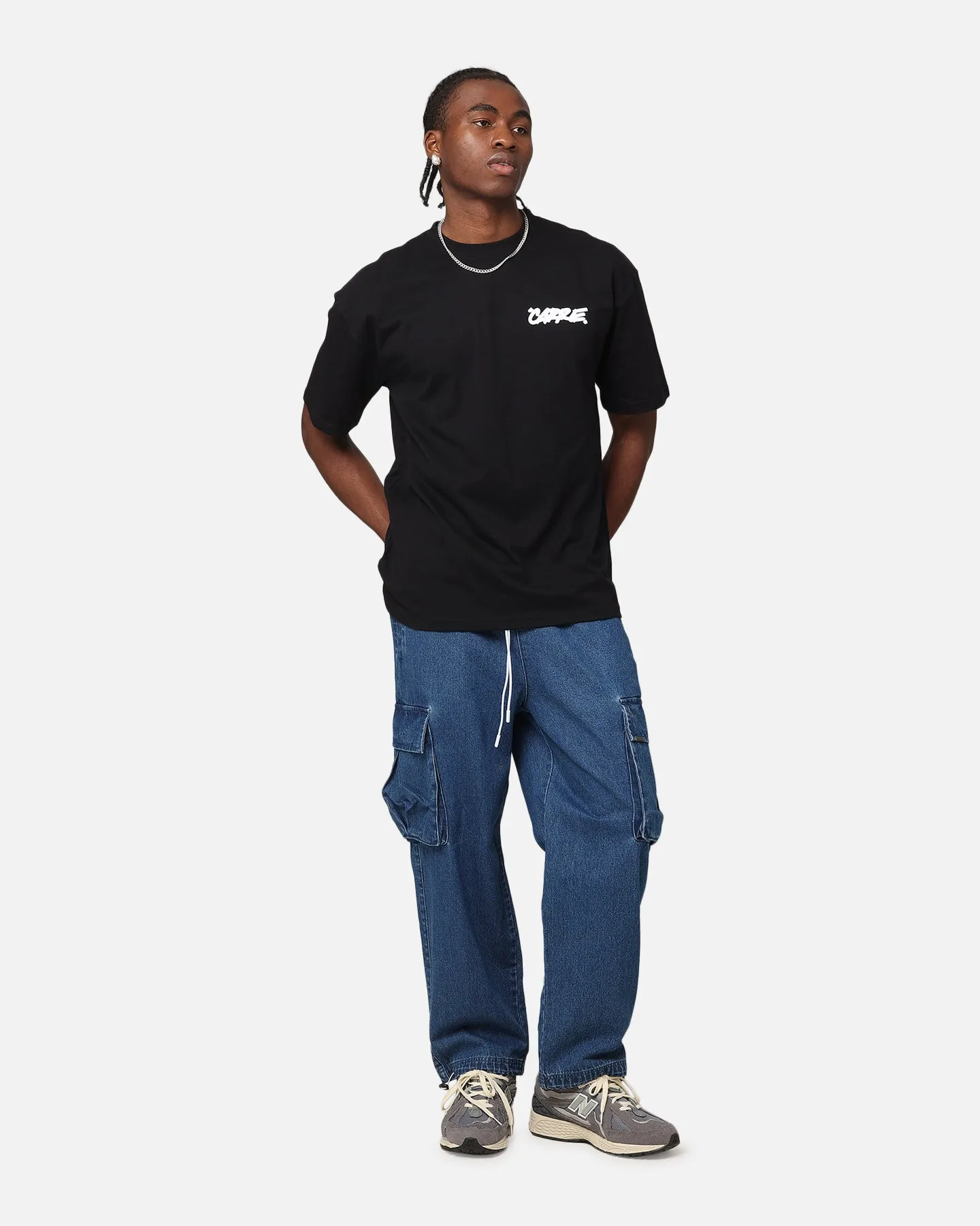 Carre Denim Superior Cargo Joggers Mid Blue Denim sold by Culture Kings product image thumbnail 2