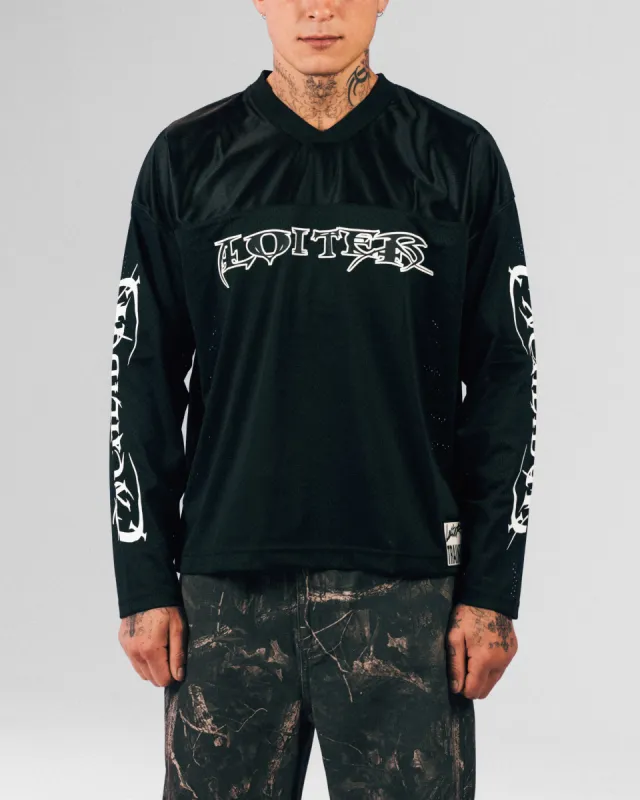 Loiter Long Sleeve Training Jersey Black sold by Culture Kings