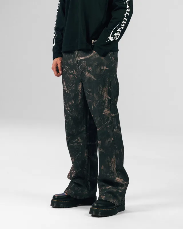 Loiter Hunter Camo Pants Camo Mix sold by Culture Kings