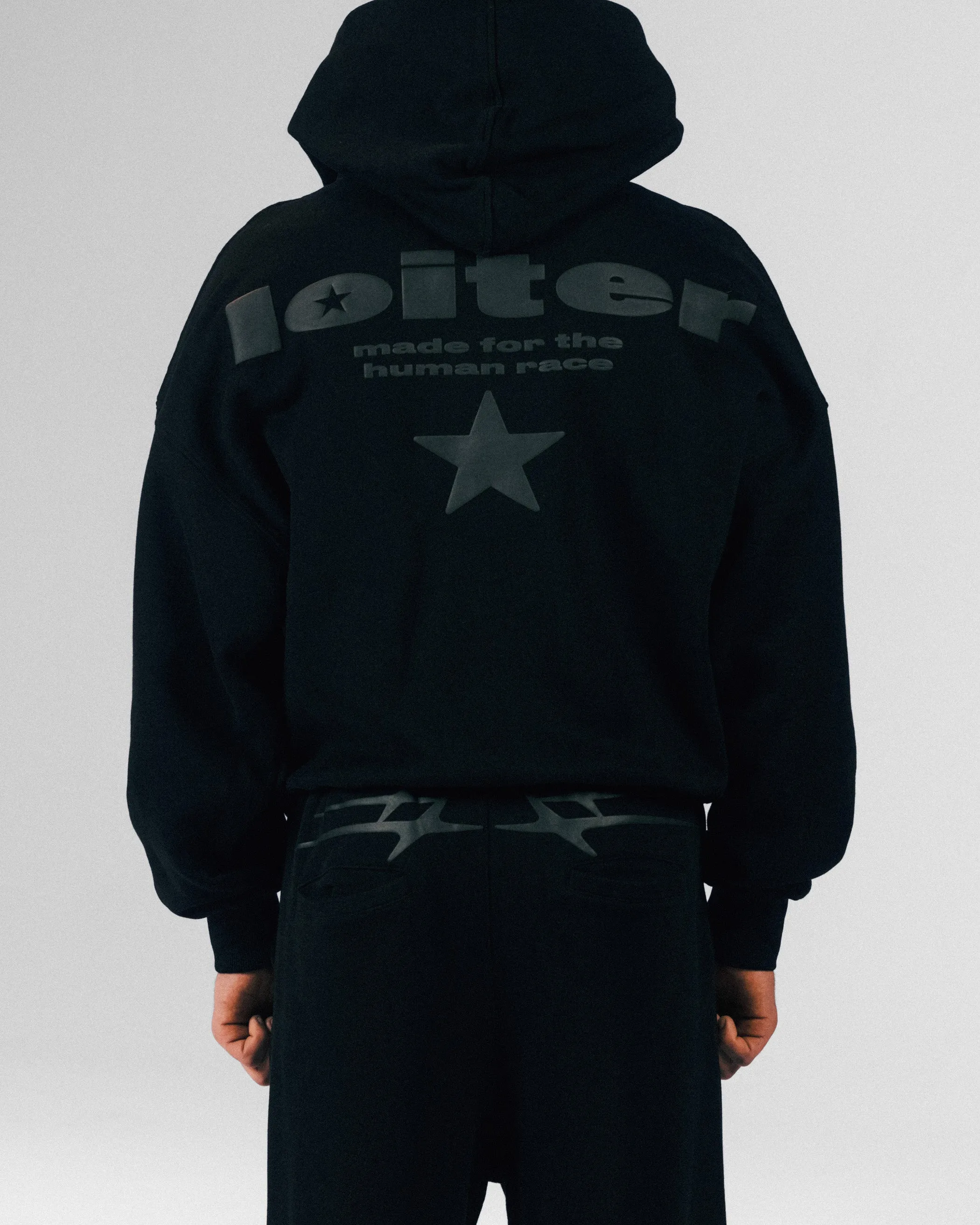 Loiter Celestial Full Zip Hoodie Black sold by Culture Kings product image thumbnail 2