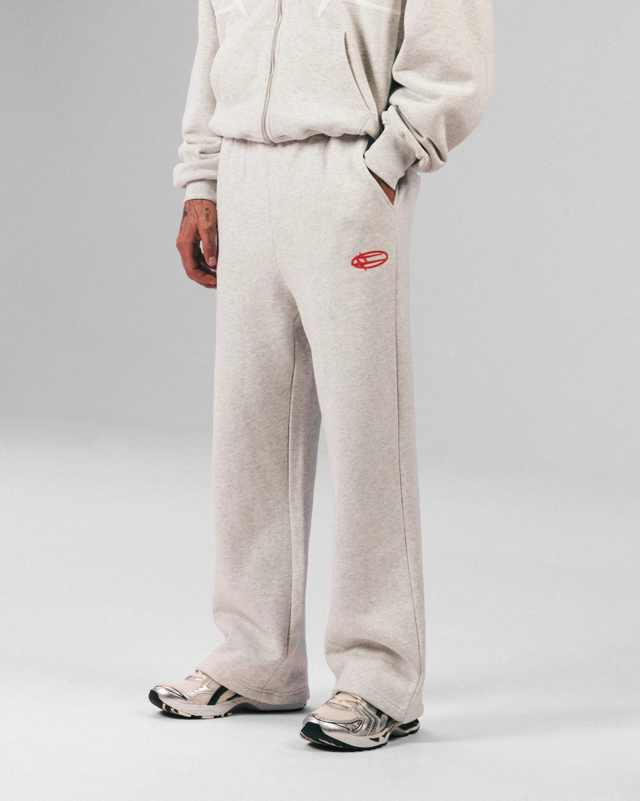 Loiter Celestial Sweat Pants Light Grey Marl sold by Culture Kings