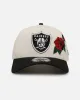 New Era Las Vegas Raiders 'Chrome Black Roses' 9FORTY A-Frame Snapback Chrome/Black sold by Culture Kings
