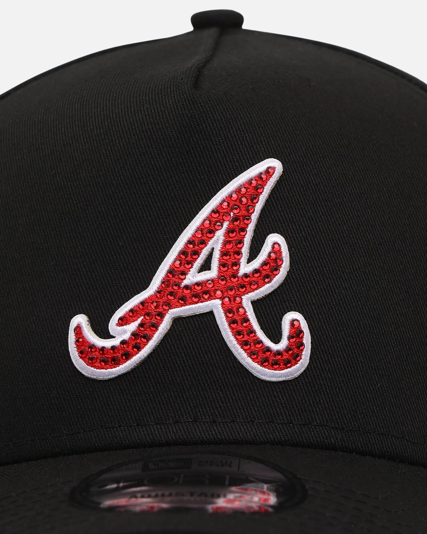 New Era Atlanta Braves 'Diamante' 9FORTY A-Frame Snapback Black sold by Culture Kings product image thumbnail 5