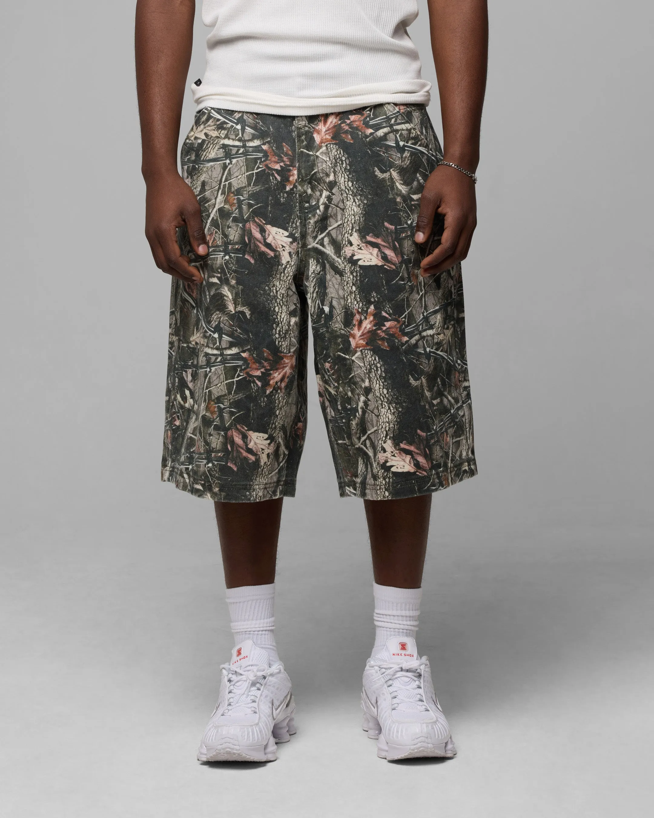 Loiter Collateral Jorts Real Tree Camo sold by Culture Kings