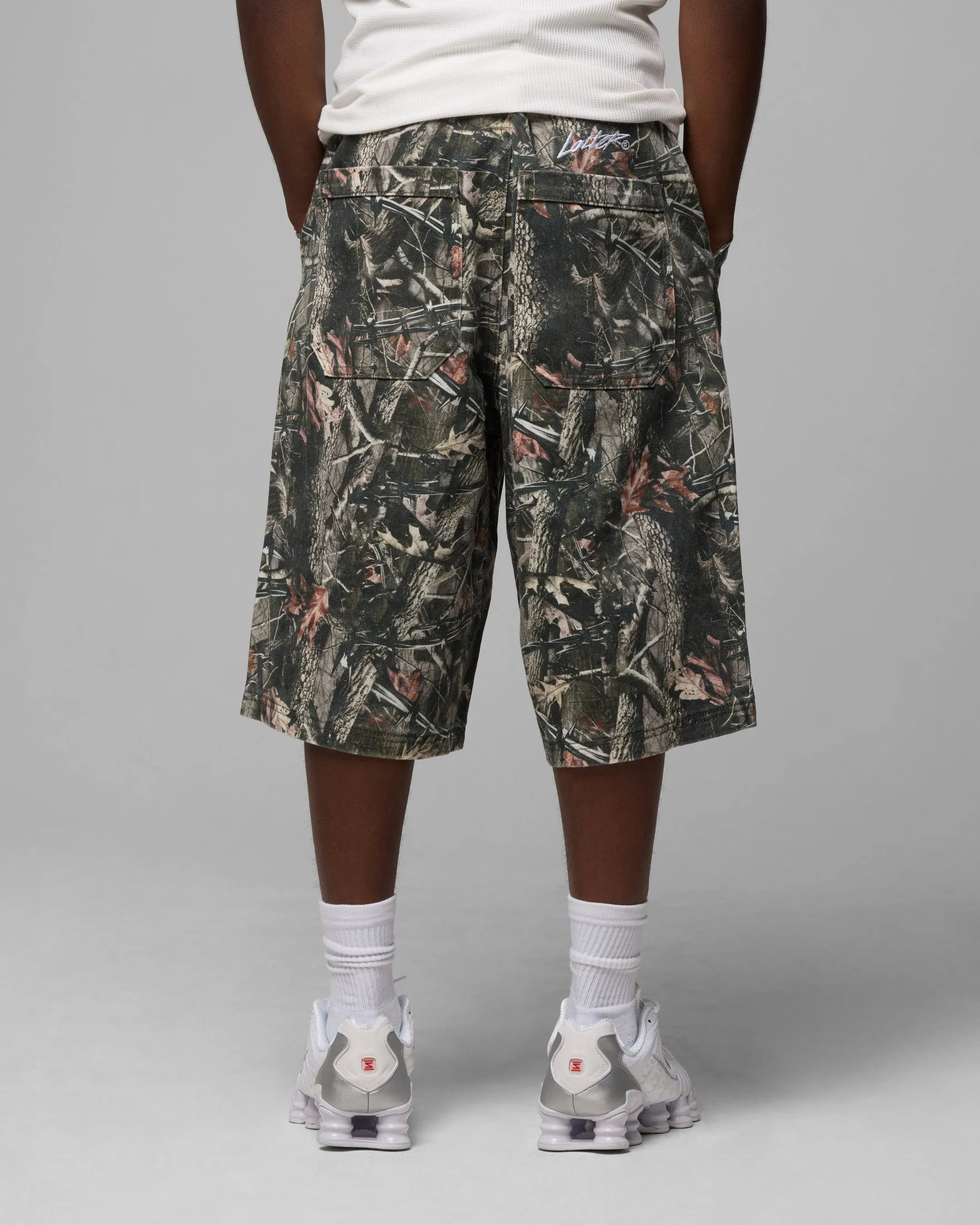 Loiter Collateral Jorts Real Tree Camo sold by Culture Kings product image thumbnail 3