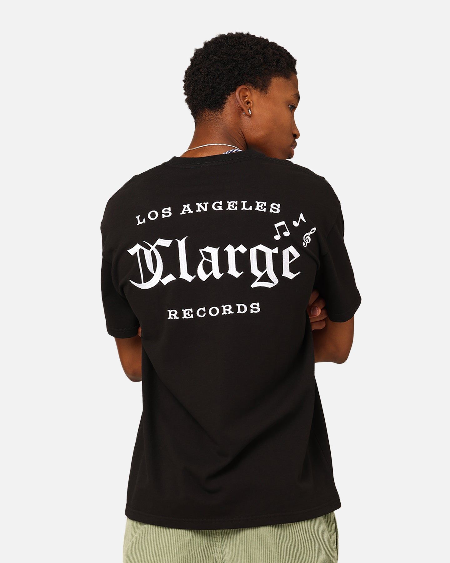 X-Large Records Heavyweight T-Shirt Black sold by Culture Kings
