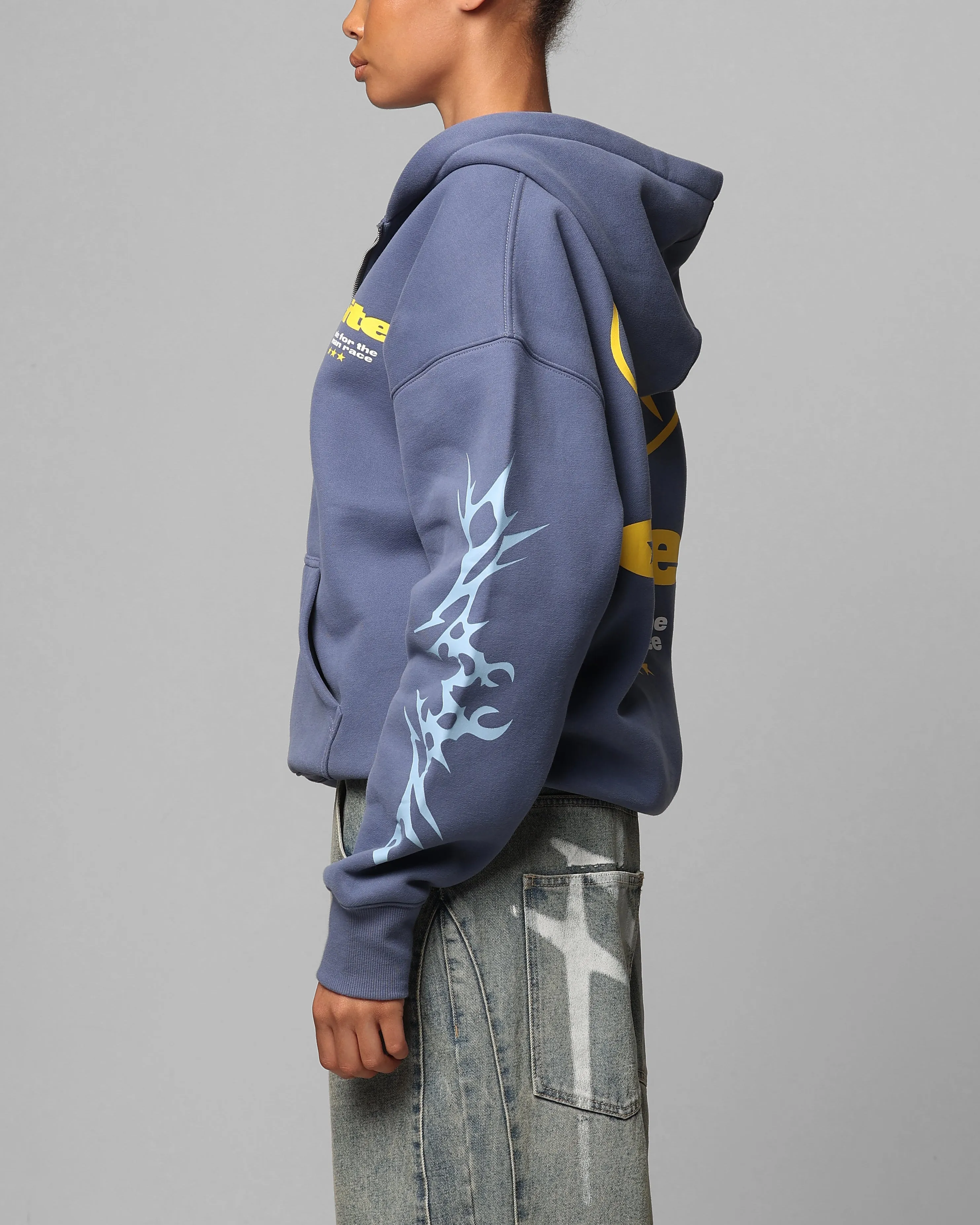 Loiter Solar Zip Hoodie Blue sold by Culture Kings product image thumbnail 4