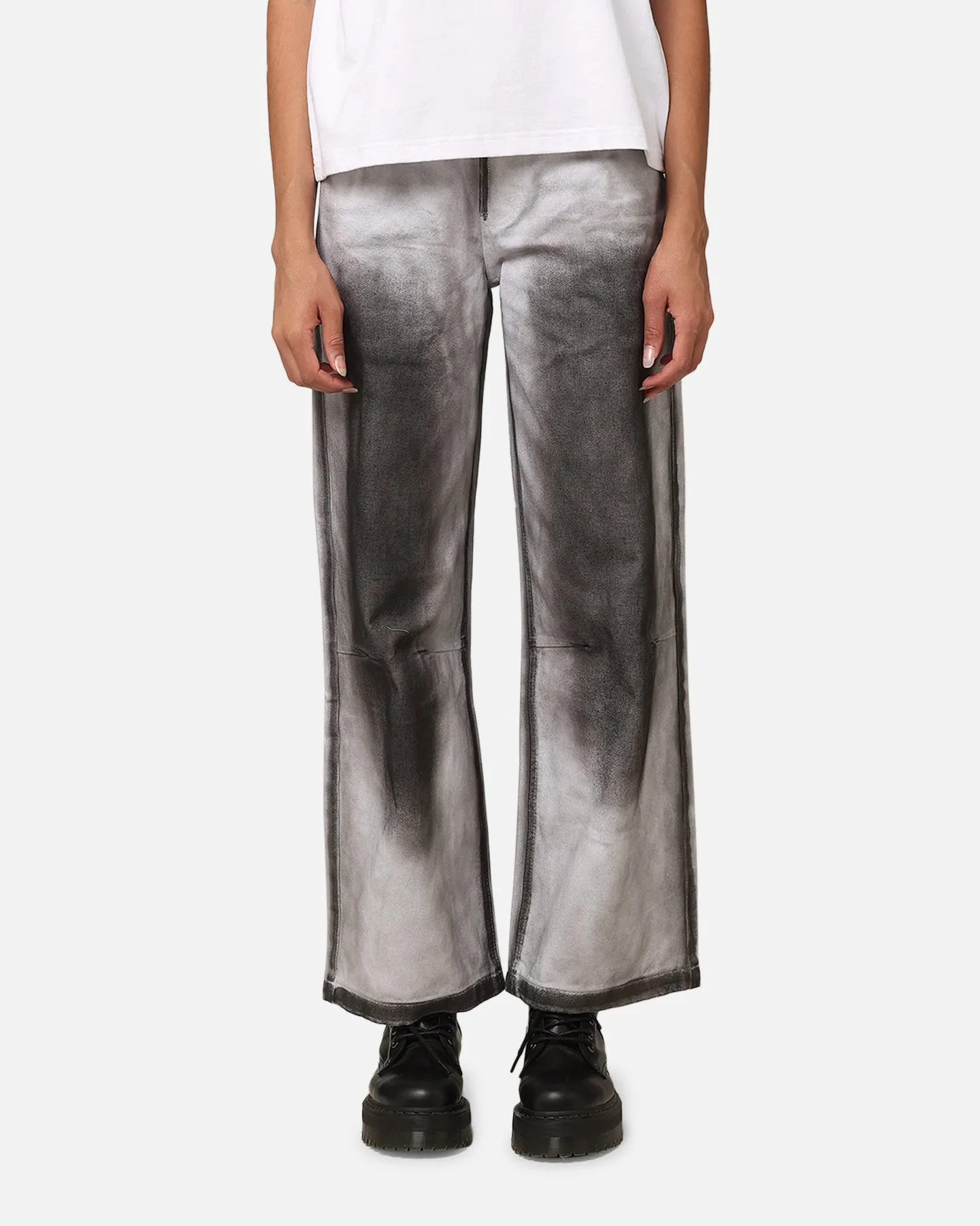 Saint Morta Flux Amplus Jeans White/Black sold by Culture Kings