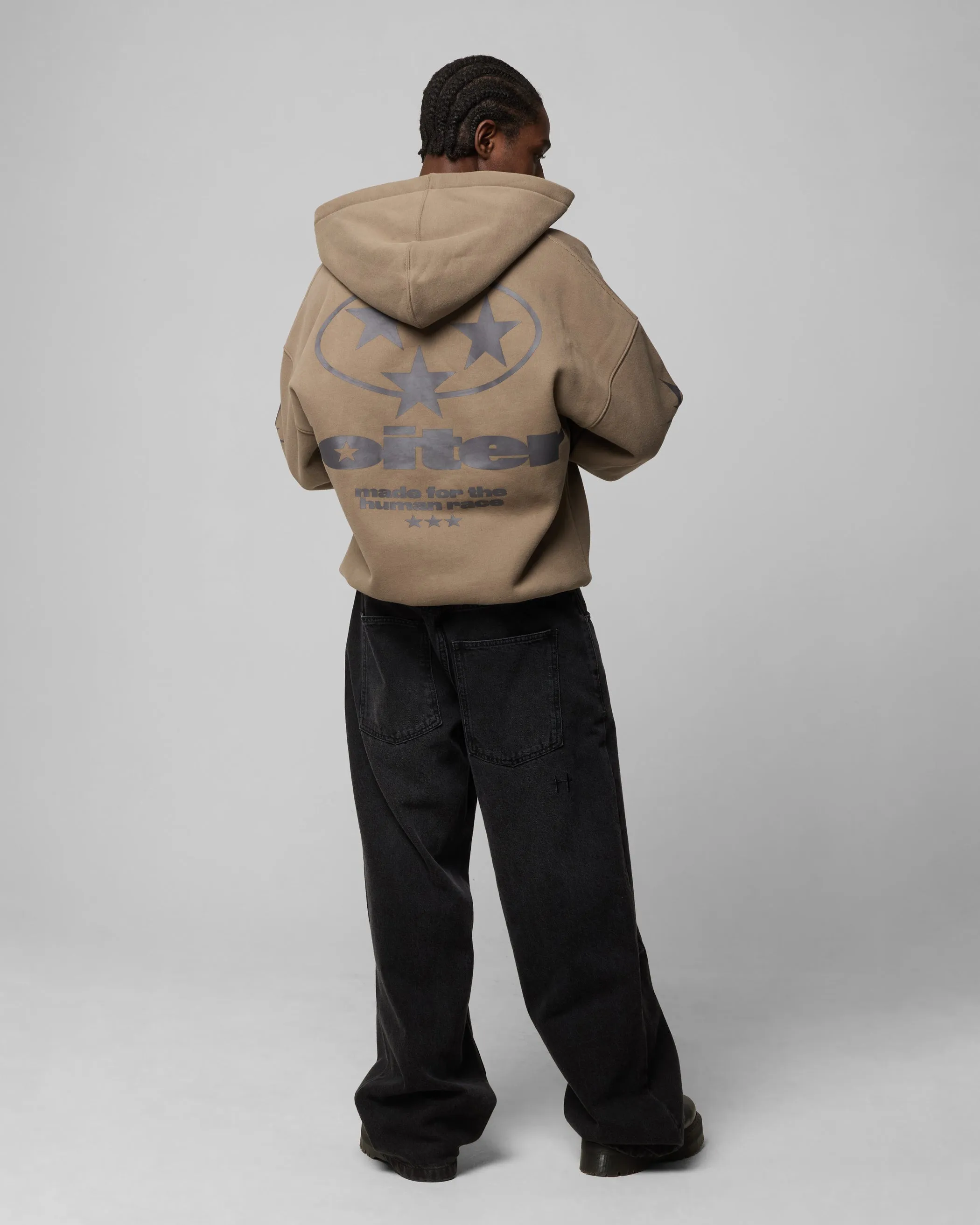 Loiter Solar Zip Hoodie Brown sold by Culture Kings product image thumbnail 4