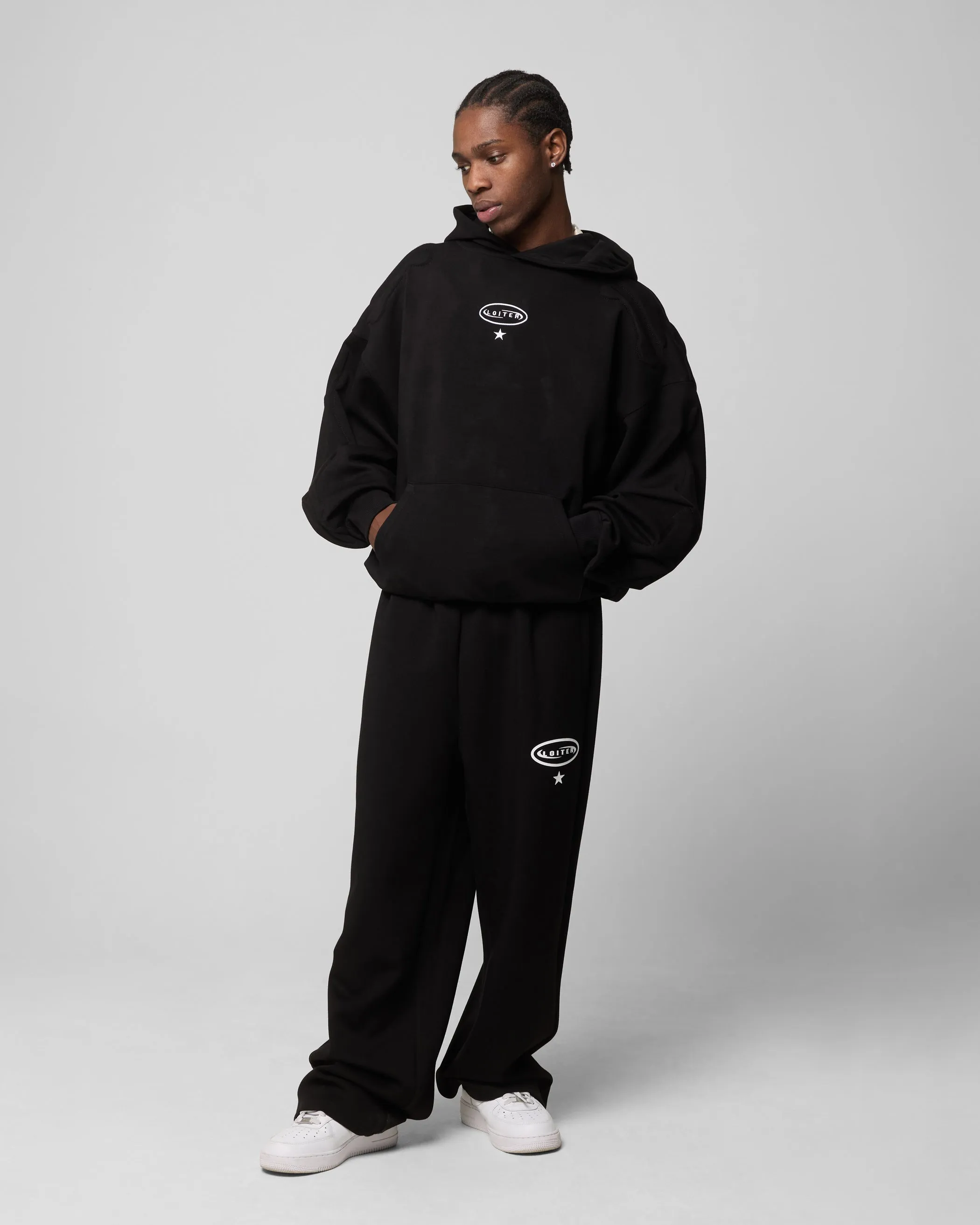 Loiter Sandevistan Hoodie Black sold by Culture Kings product image thumbnail 5